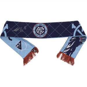 Alexander Ring New York City FC Autographed Blue Statue of Liberty Scarf