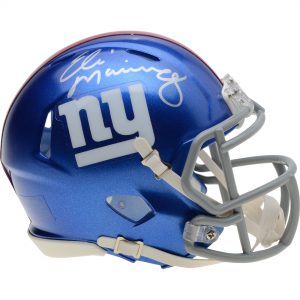 Eli Manning New York Giants Autographed Riddell Speed Mini Helmet