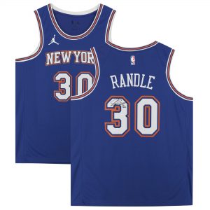 Julius Randle New York Knicks Autographed Blue Jordan Brand 2021 Swingman Jersey