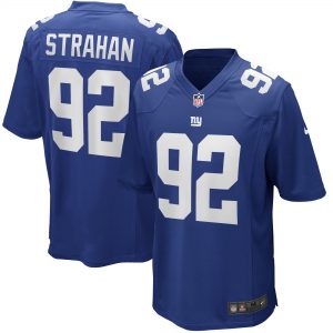 Michael Strahan New York Giants Nike Game Retired Player Jersey – Royal