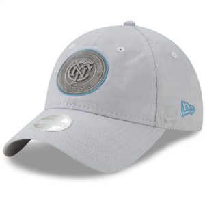 New York City FC New Era Women’s Linen 9TWENTY Adjustable Hat – Gray