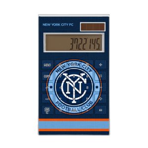 New York City FC Team Stripe Desktop Calculator