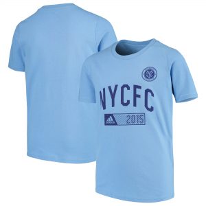 New York City FC adidas Youth Initial Info T-Shirt