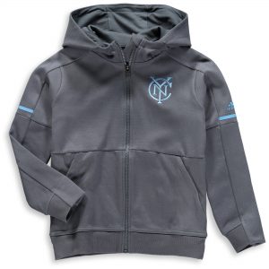 New York City FC adidas Youth Travel Jacket