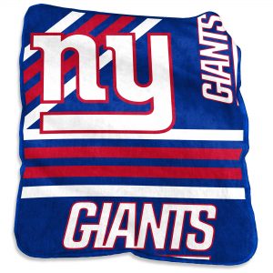 New York Giants 50” x 60” Plush Raschel Throw