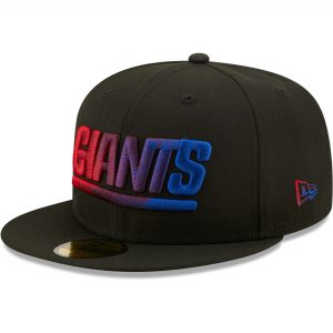 New York Giants New Era Color Dim Wordmark 59FIFTY Fitted Hat