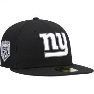 New York Giants New Era Super Bowl Patch 59FIFTY Fitted Hat