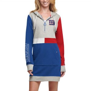 New York Giants Tommy Hilfiger Women’s Color Block Hooded Sneaker Dress