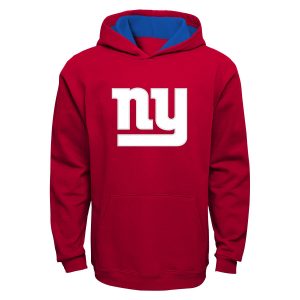 New York Giants Youth Fan Gear Prime Pullover Hoodie