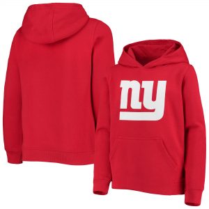 New York Giants Youth Team Logo Pullover Hoodie