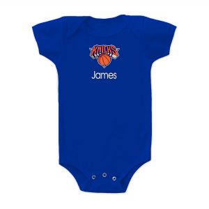 New York Knicks Infant Personalized Bodysuit