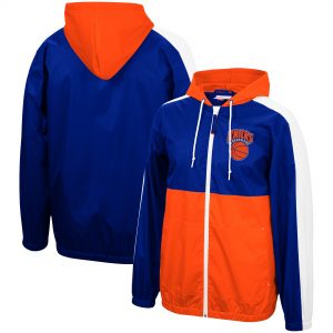 New York Knicks Mitchell & Ness Game Day Windbreaker Full-Zip Jacket