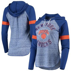 New York Knicks Touch Women’s Season Opener Raglan Hoodie Long Sleeve T-Shirt