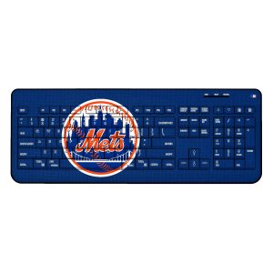 New York Mets Team Logo Wireless Keyboard