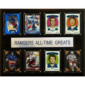 New York Rangers 12” x 15” All-Time Greats Plaque