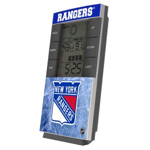 New York Rangers Digital Desk Clock