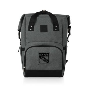 New York Rangers On The Go Roll Top Backpack