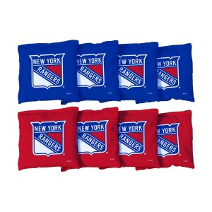 New York Rangers Replacement Corn-Filled Cornhole Bag Set