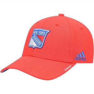 New York Rangers adidas Locker Room Coach AEROREADY Flex Hat