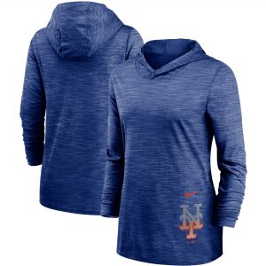 Nike New York Mets Women’s Split Logo Legend Hoodie Training Performance Top