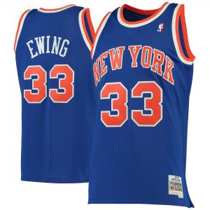 Patrick Ewing New York Knicks Mitchell & Ness 1991-92 Hardwood Classics Swingman Jersey