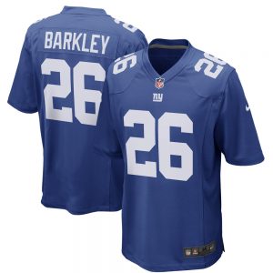 Saquon Barkley New York Giants Nike Game Player Jersey – Royal